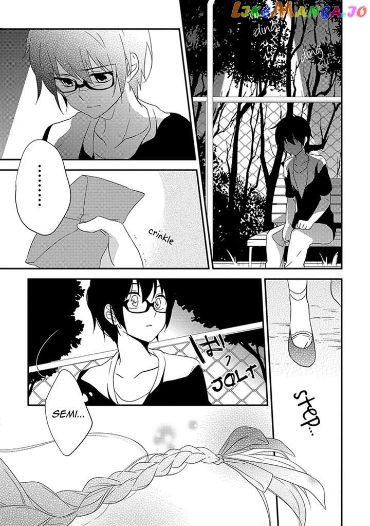 Aozora Kirai no Usotsuki Semiko chapter 7 - page 27