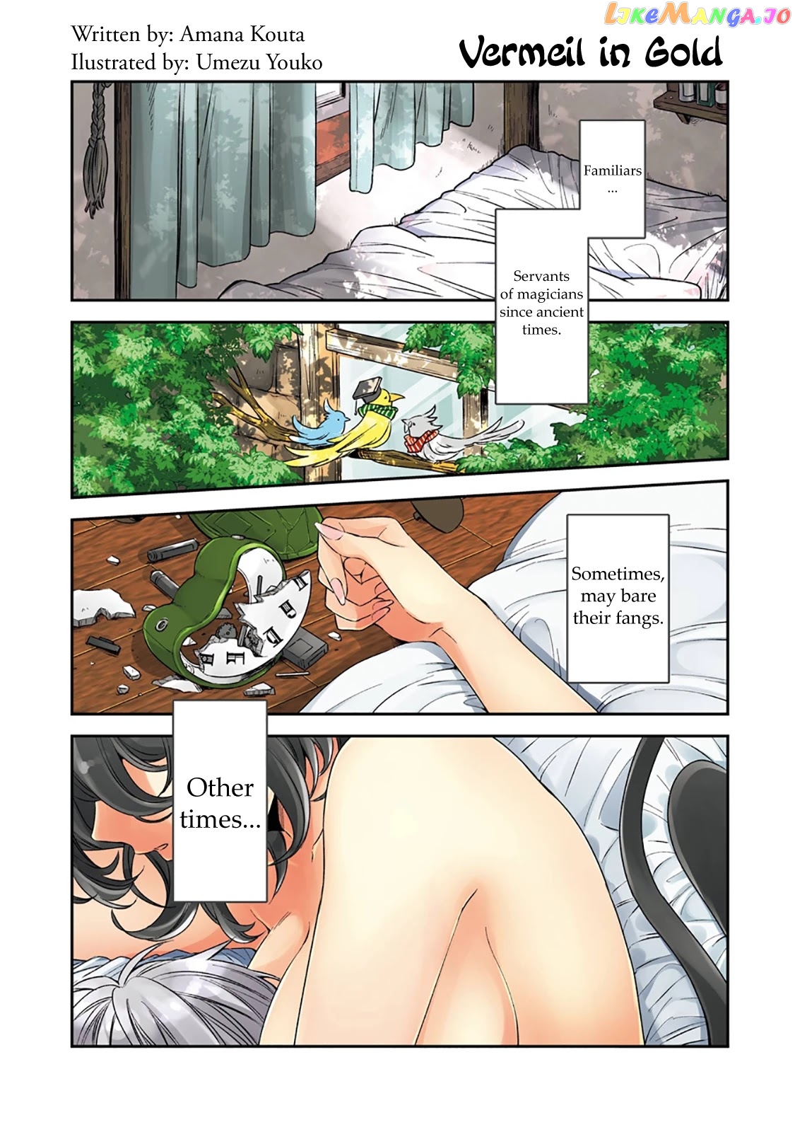 Vermeil In Gold - A Magician Pushes Through The Magical World With The Strongest Disaster chapter 1.1 - page 1
