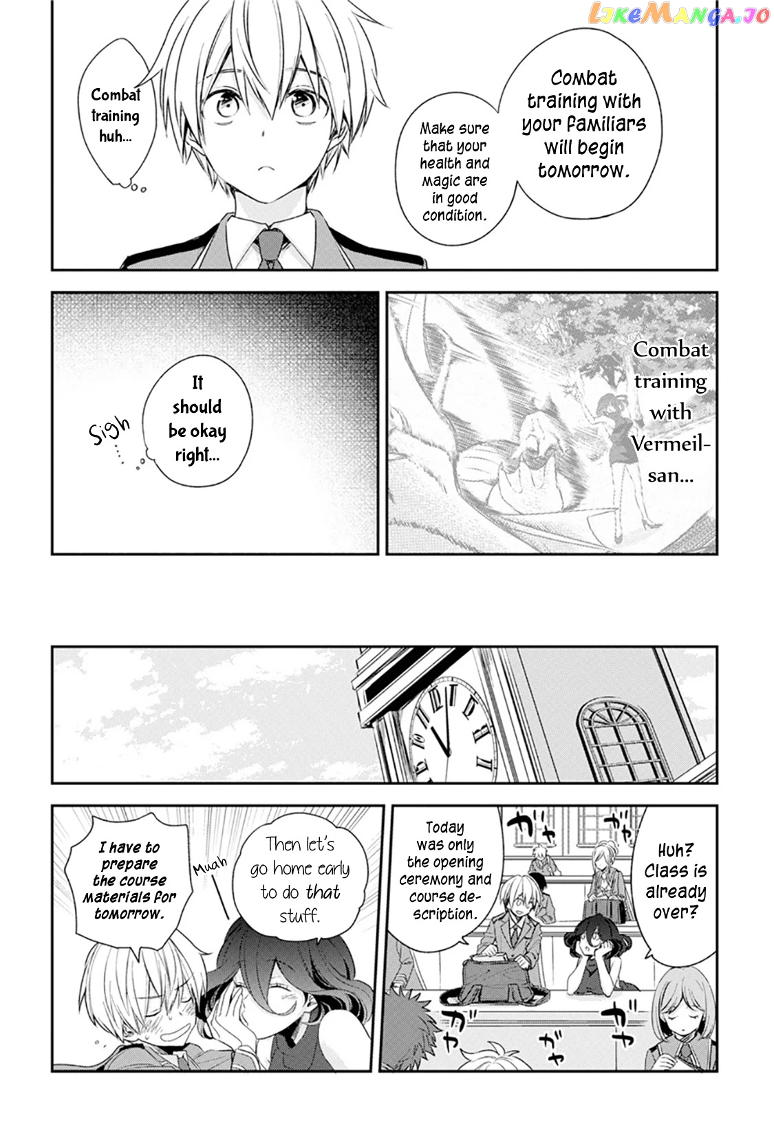 Vermeil In Gold - A Magician Pushes Through The Magical World With The Strongest Disaster chapter 1.1 - page 14