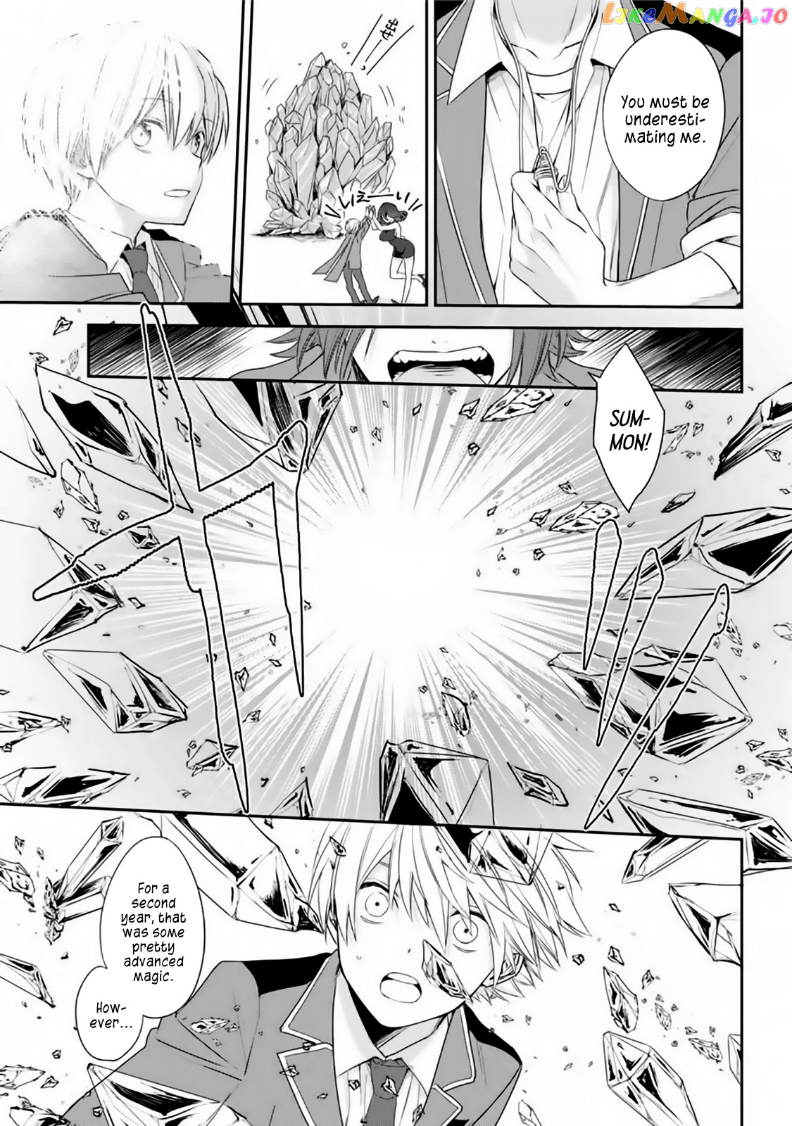 Vermeil In Gold - A Magician Pushes Through The Magical World With The Strongest Disaster chapter 1.2 - page 13