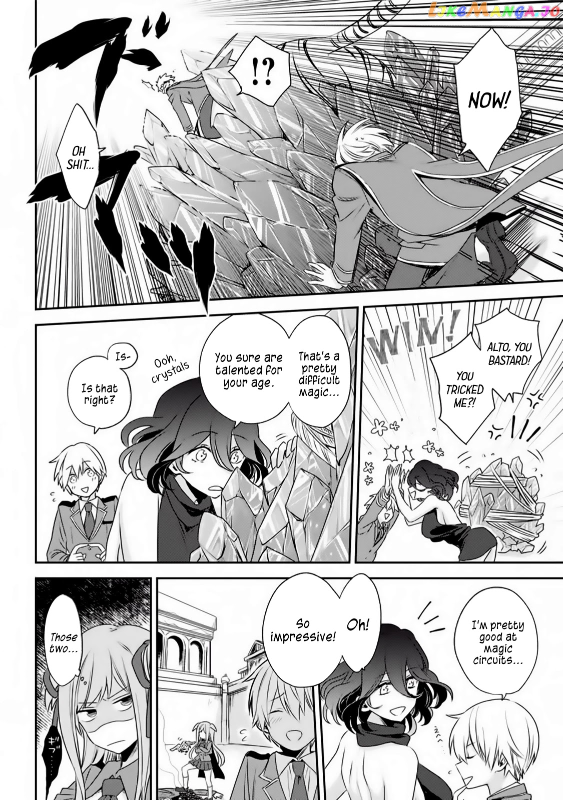 Vermeil In Gold - A Magician Pushes Through The Magical World With The Strongest Disaster chapter 1.2 - page 4