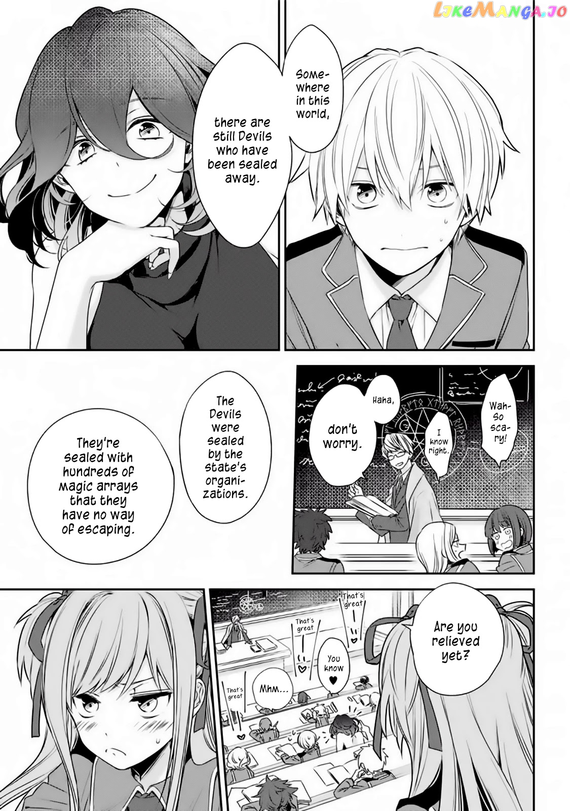 Vermeil In Gold - A Magician Pushes Through The Magical World With The Strongest Disaster chapter 1.2 - page 7
