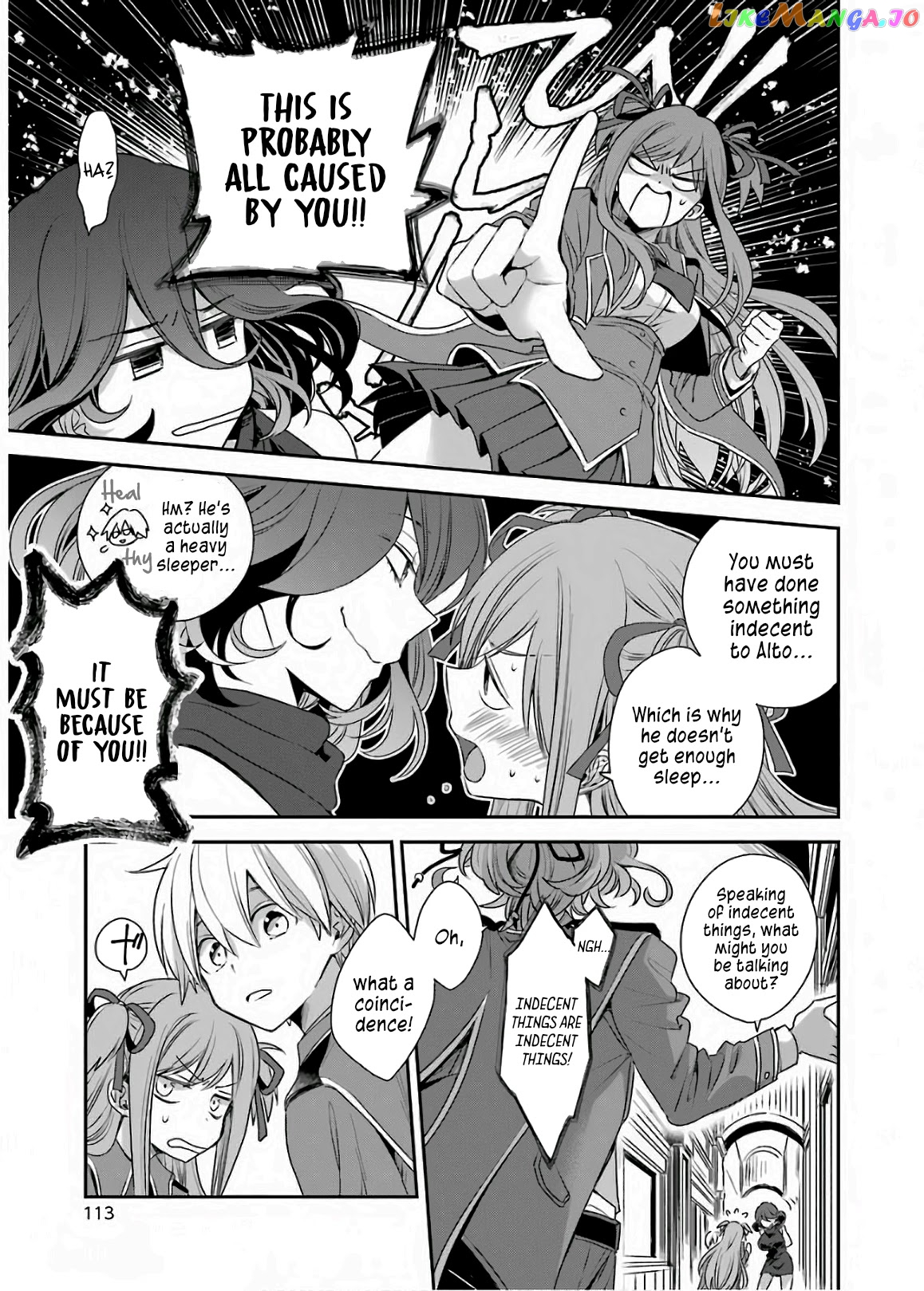 Vermeil In Gold - A Magician Pushes Through The Magical World With The Strongest Disaster chapter 2.1 - page 9