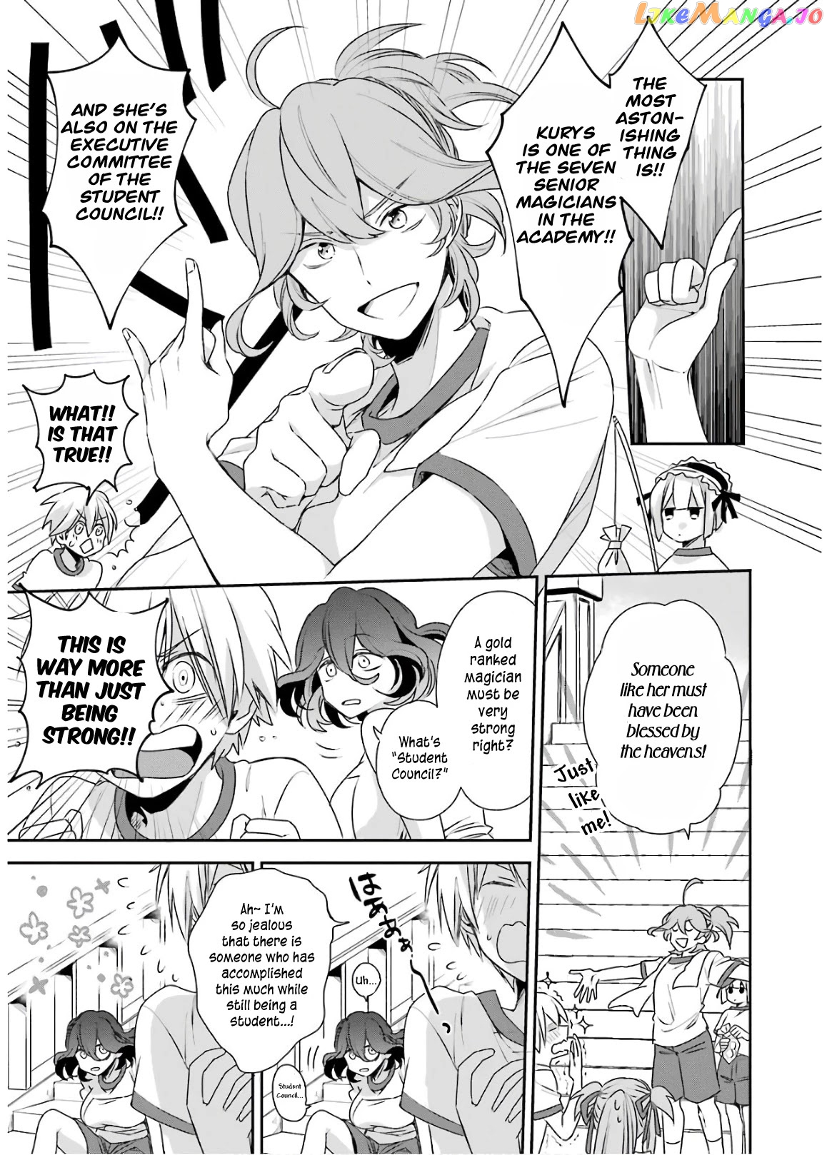 Vermeil In Gold - A Magician Pushes Through The Magical World With The Strongest Disaster chapter 3.1 - page 13