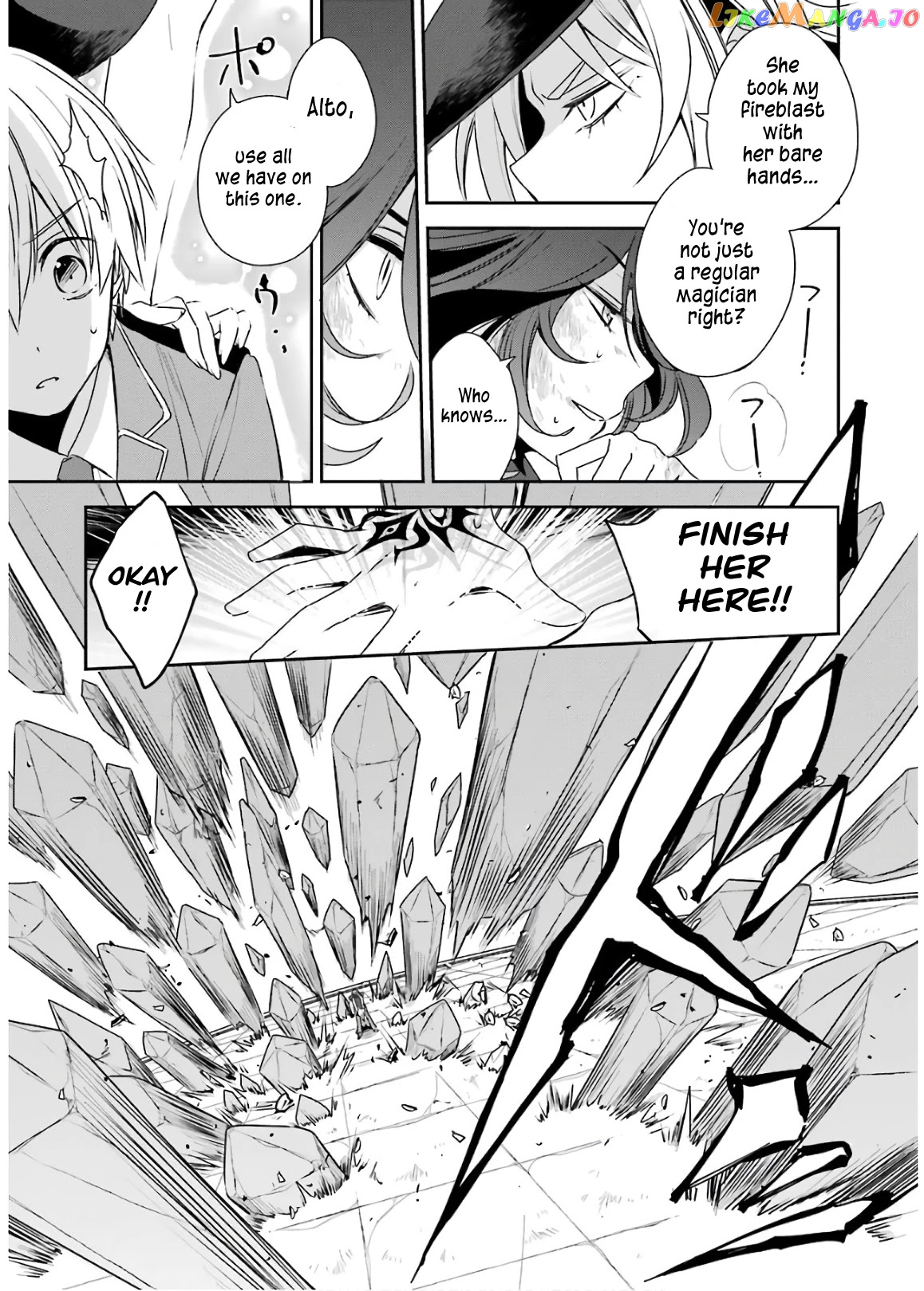 Vermeil In Gold - A Magician Pushes Through The Magical World With The Strongest Disaster chapter 4.1 - page 9