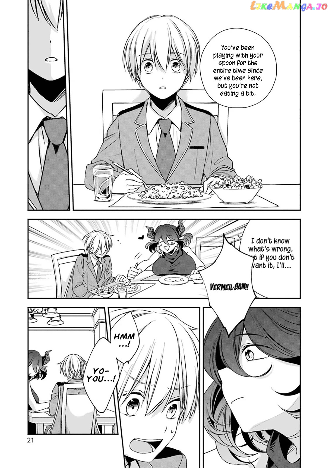 Vermeil In Gold - A Magician Pushes Through The Magical World With The Strongest Disaster chapter 5.1 - page 21