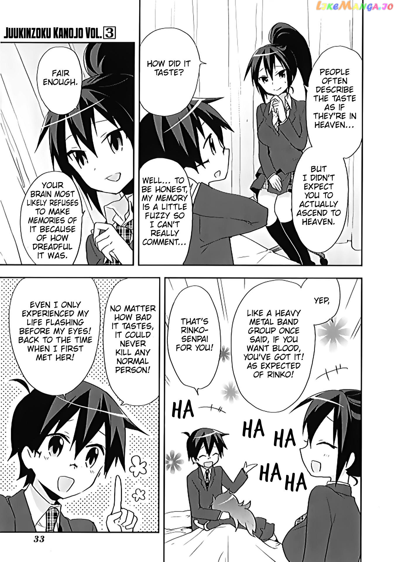 Juukinzoku Kanojo chapter 16 - page 36