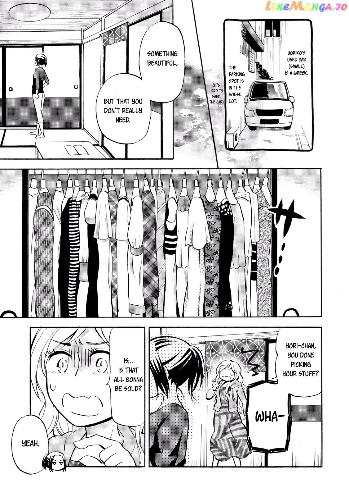 Hannari Girori no Yoriko-san chapter 21 - page 3
