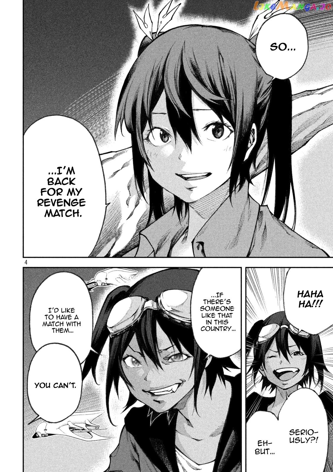 Tokoshie × Bullet - Shin Minato Koubou-sen chapter 10 - page 4