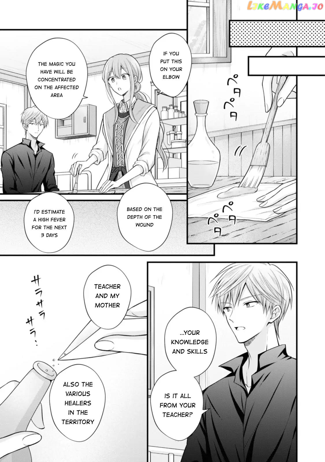 Lady Healer With Zero Luck With Men. Her First Love, a Black Knight, Is Now Her Unchosen Fiancé chapter 4 - page 21