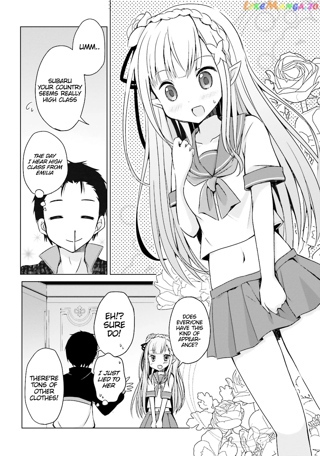 re:Zero Kara Hajimeru Isekai Seikatsu Official Anthology chapter 6 - page 10