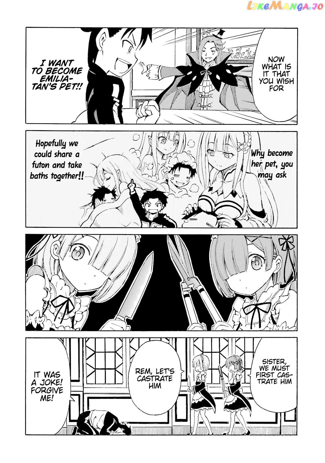 re:Zero Kara Hajimeru Isekai Seikatsu Official Anthology chapter 7 - page 10