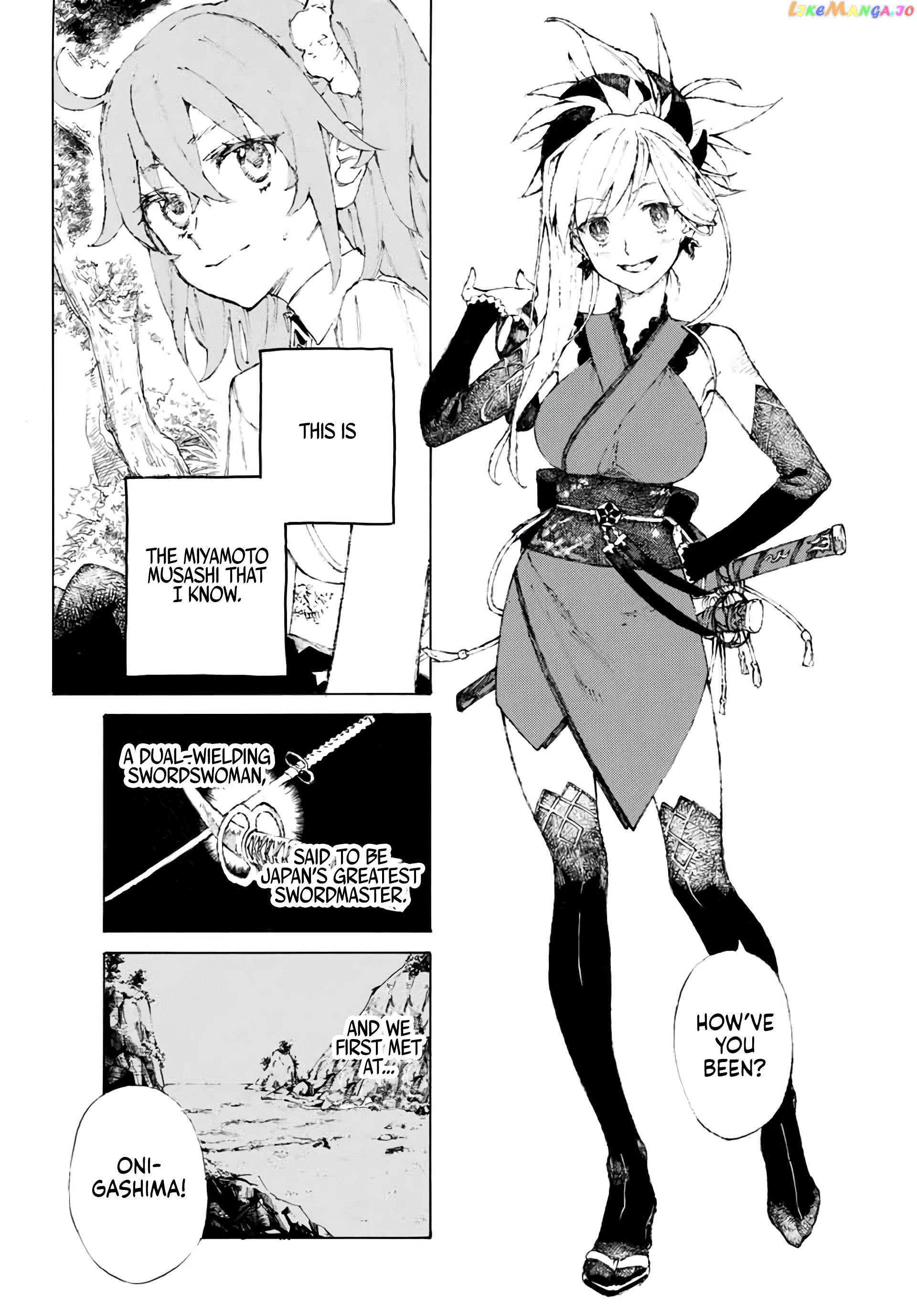 Fate/Grand Order: Epic of Remnant - Seven Duels of Swordsmasters chapter 1 - page 16