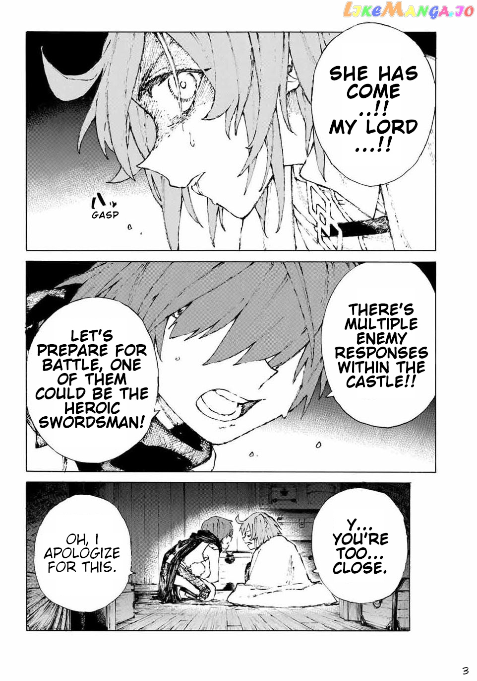 Fate/Grand Order: Epic of Remnant - Seven Duels of Swordsmasters chapter 24 - page 4
