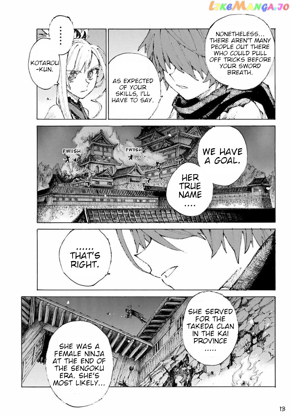 Fate/Grand Order: Epic of Remnant - Seven Duels of Swordsmasters chapter 25 - page 14