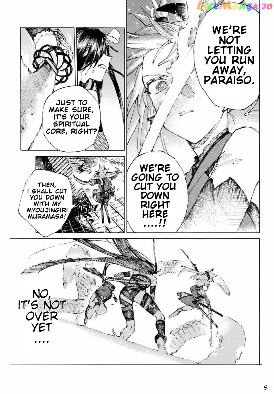 Fate/Grand Order: Epic of Remnant - Seven Duels of Swordsmasters chapter 25 - page 6