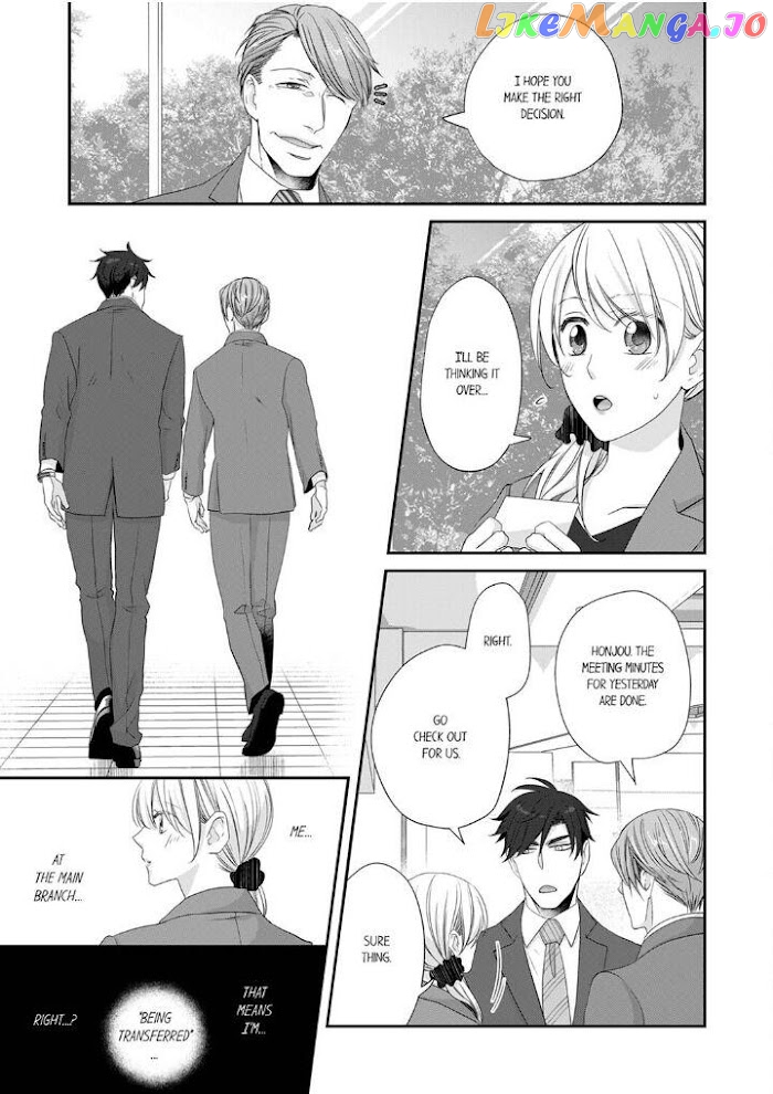 Giratsuki Joushi To Gisou Kekkon!? chapter 36 - page 13