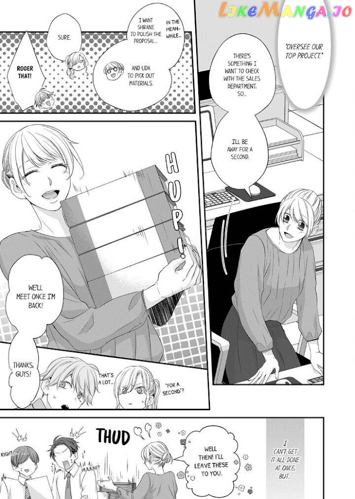 Giratsuki Joushi To Gisou Kekkon!? chapter 38 - page 15