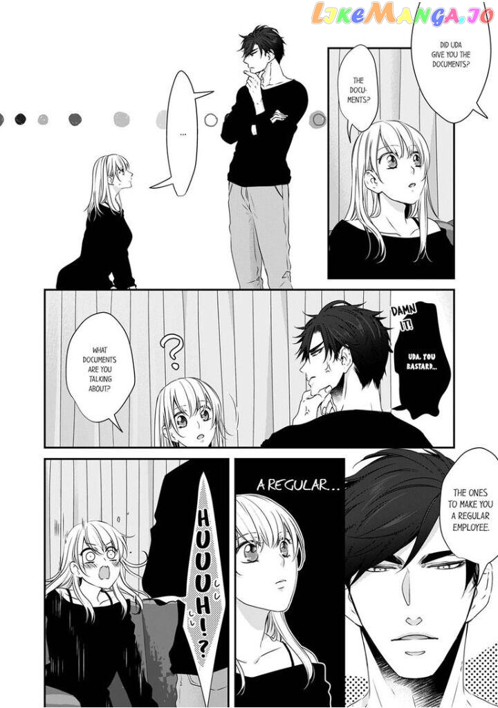 Giratsuki Joushi To Gisou Kekkon!? chapter 14 - page 4