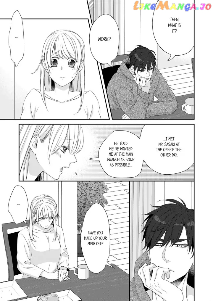 Giratsuki Joushi To Gisou Kekkon!? chapter 44 - page 15