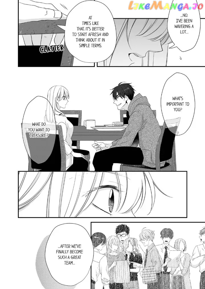 Giratsuki Joushi To Gisou Kekkon!? chapter 44 - page 16