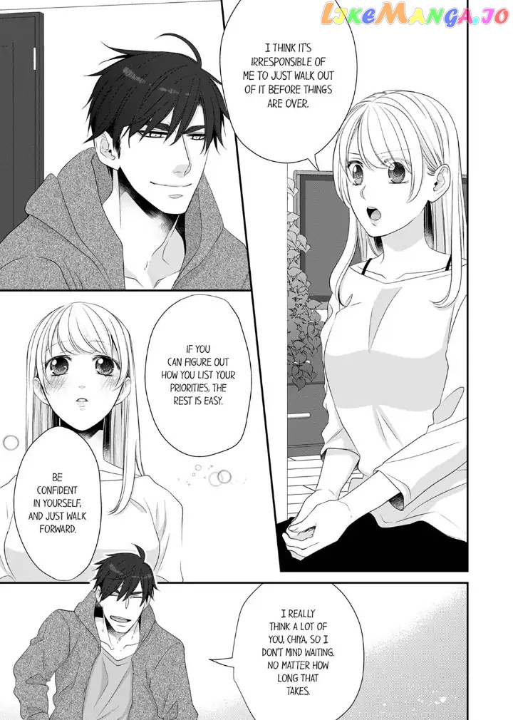Giratsuki Joushi To Gisou Kekkon!? chapter 44 - page 17