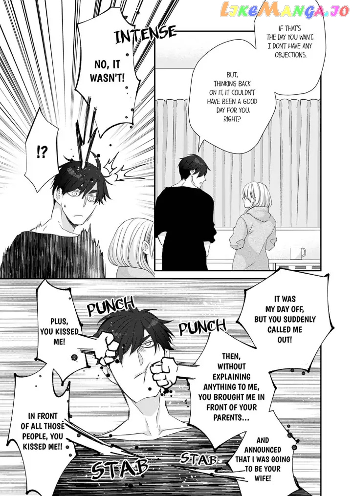 Giratsuki Joushi To Gisou Kekkon!? chapter 48 - page 11