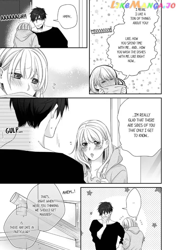 Giratsuki Joushi To Gisou Kekkon!? chapter 48 - page 9
