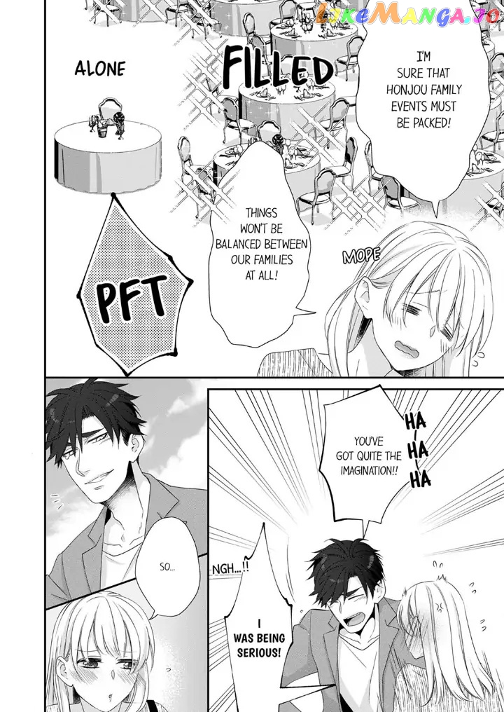 Giratsuki Joushi To Gisou Kekkon!? chapter 49 - page 14