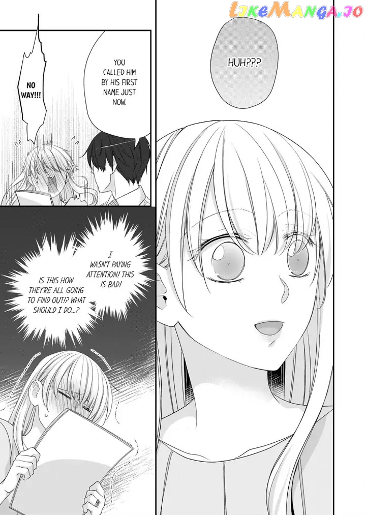 Giratsuki Joushi To Gisou Kekkon!? chapter 52 - page 19