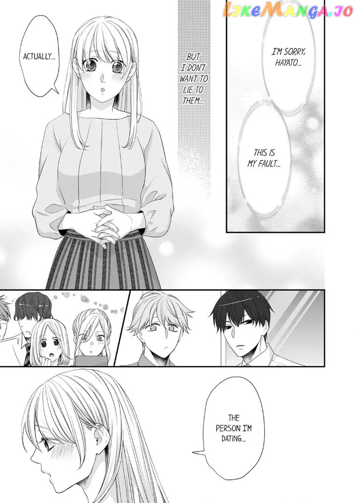 Giratsuki Joushi To Gisou Kekkon!? chapter 52 - page 25
