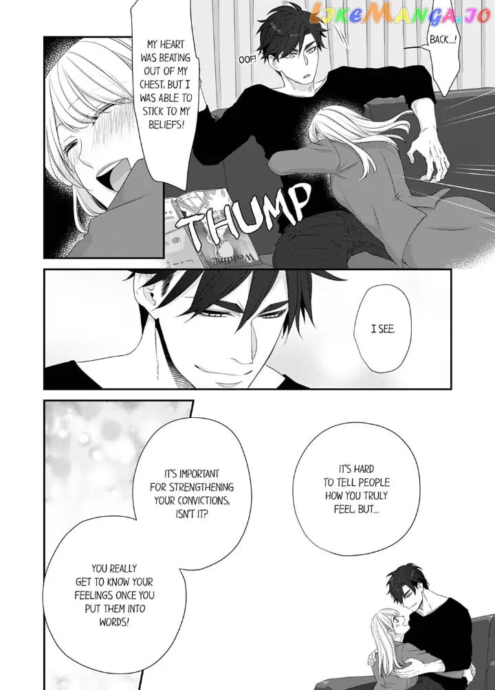Giratsuki Joushi To Gisou Kekkon!? chapter 52 - page 8