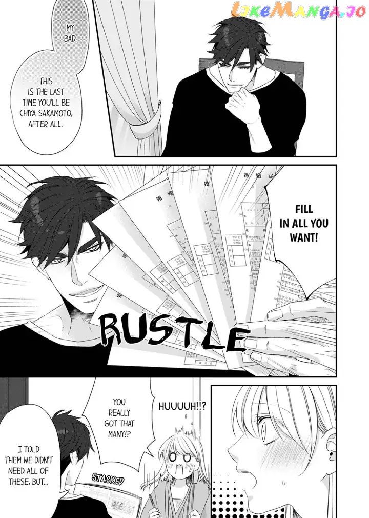 Giratsuki Joushi To Gisou Kekkon!? chapter 54 - page 23