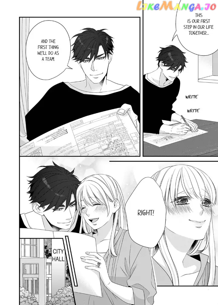 Giratsuki Joushi To Gisou Kekkon!? chapter 54 - page 24