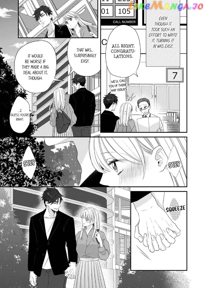 Giratsuki Joushi To Gisou Kekkon!? chapter 54 - page 25