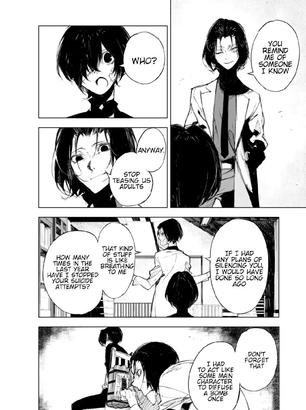 Bungou Stray Dogs: Dazai, Chuuya, Age Fifteen Chapter 1 - page 17