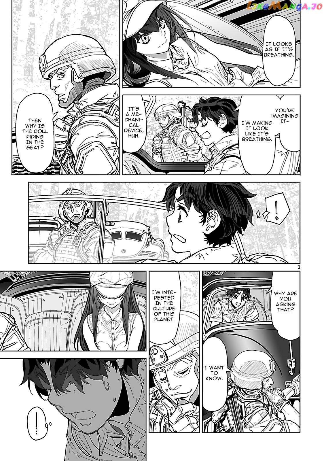 Seikai no Monshou (YONEMURA Kouichirou) chapter 23 - page 3