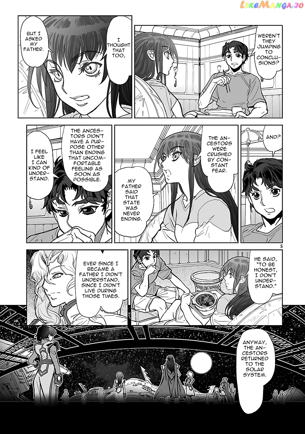Seikai no Monshou (YONEMURA Kouichirou) chapter 24 - page 5