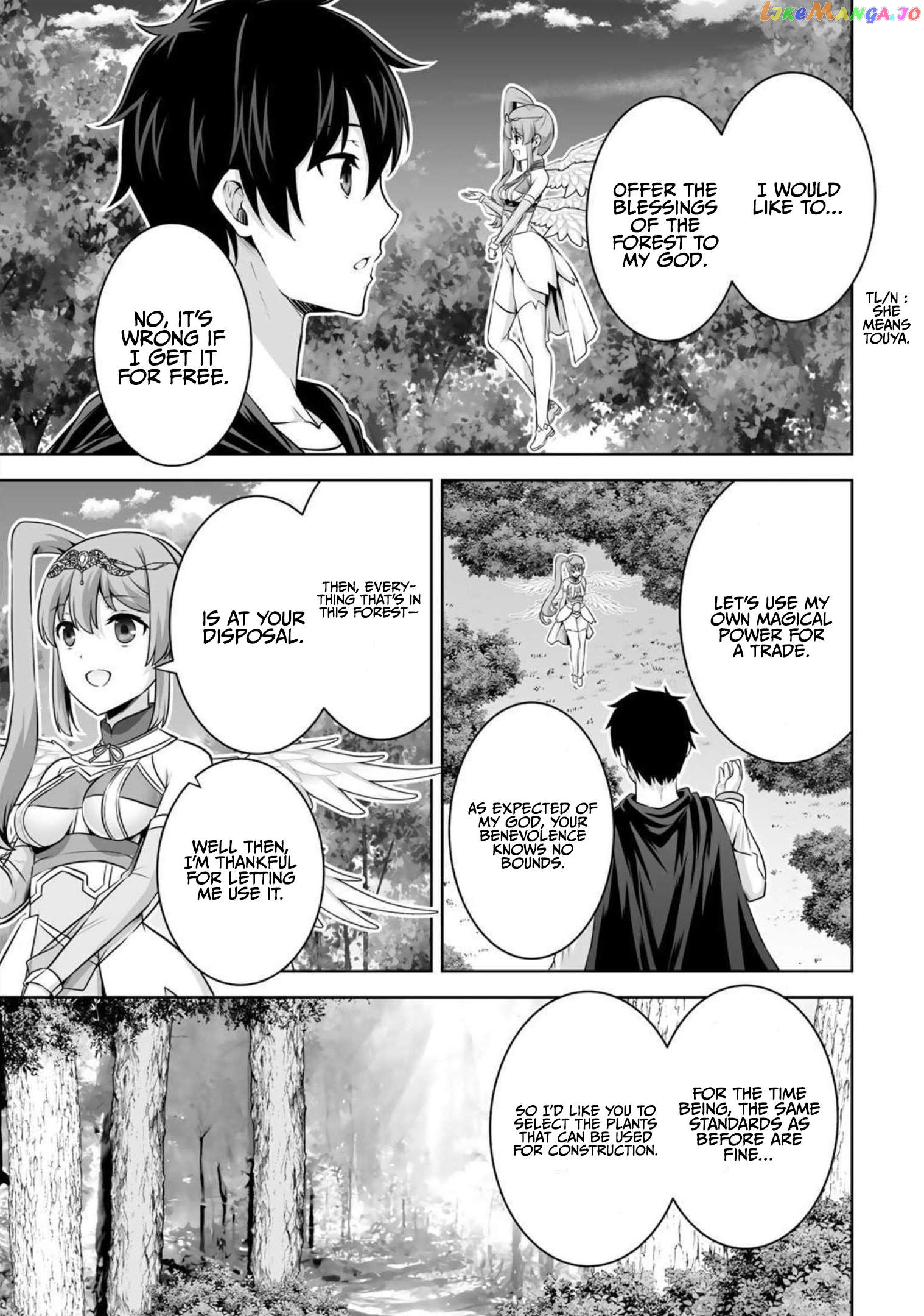 Kami no Techigai de Shindara Zumi de Isekai ni Hourikomare Mashita chapter 32 - page 18