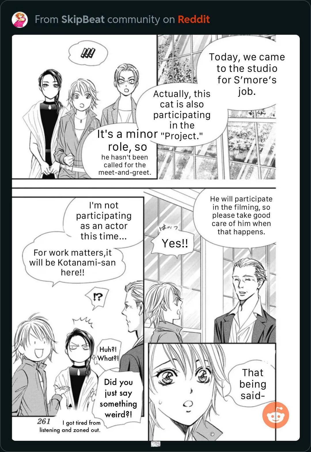 Skip Beat! chapter 317 - page 4