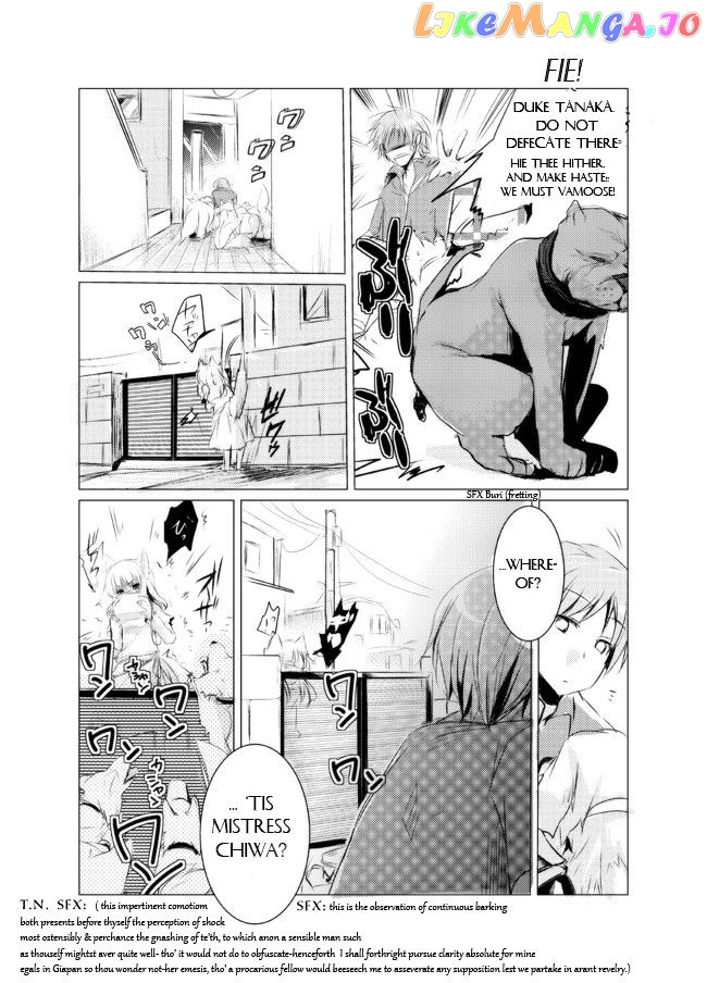 Nanka Kanojo ni Inumimi to Shippo ga Haetan Daga Ore wa Dousurebaii? chapter 2 - page 3