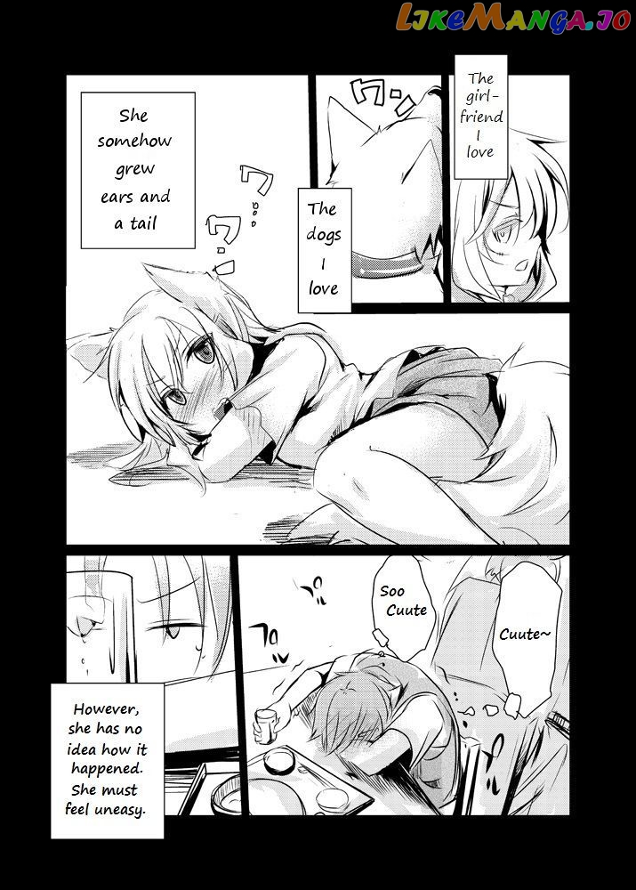 Nanka Kanojo ni Inumimi to Shippo ga Haetan Daga Ore wa Dousurebaii? chapter 3 - page 3