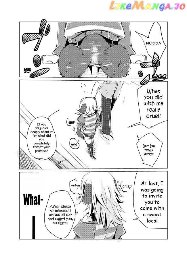Nanka Kanojo ni Inumimi to Shippo ga Haetan Daga Ore wa Dousurebaii? chapter 4 - page 1