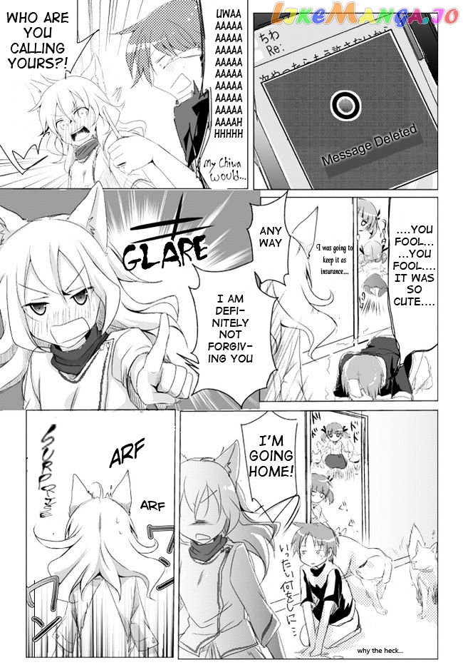 Nanka Kanojo ni Inumimi to Shippo ga Haetan Daga Ore wa Dousurebaii? chapter 9 - page 8