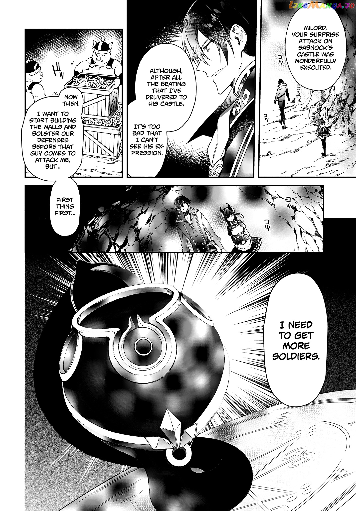 Realist Maou Niyoru Seiiki Naki Isekai Kaikaku chapter 4 - page 3