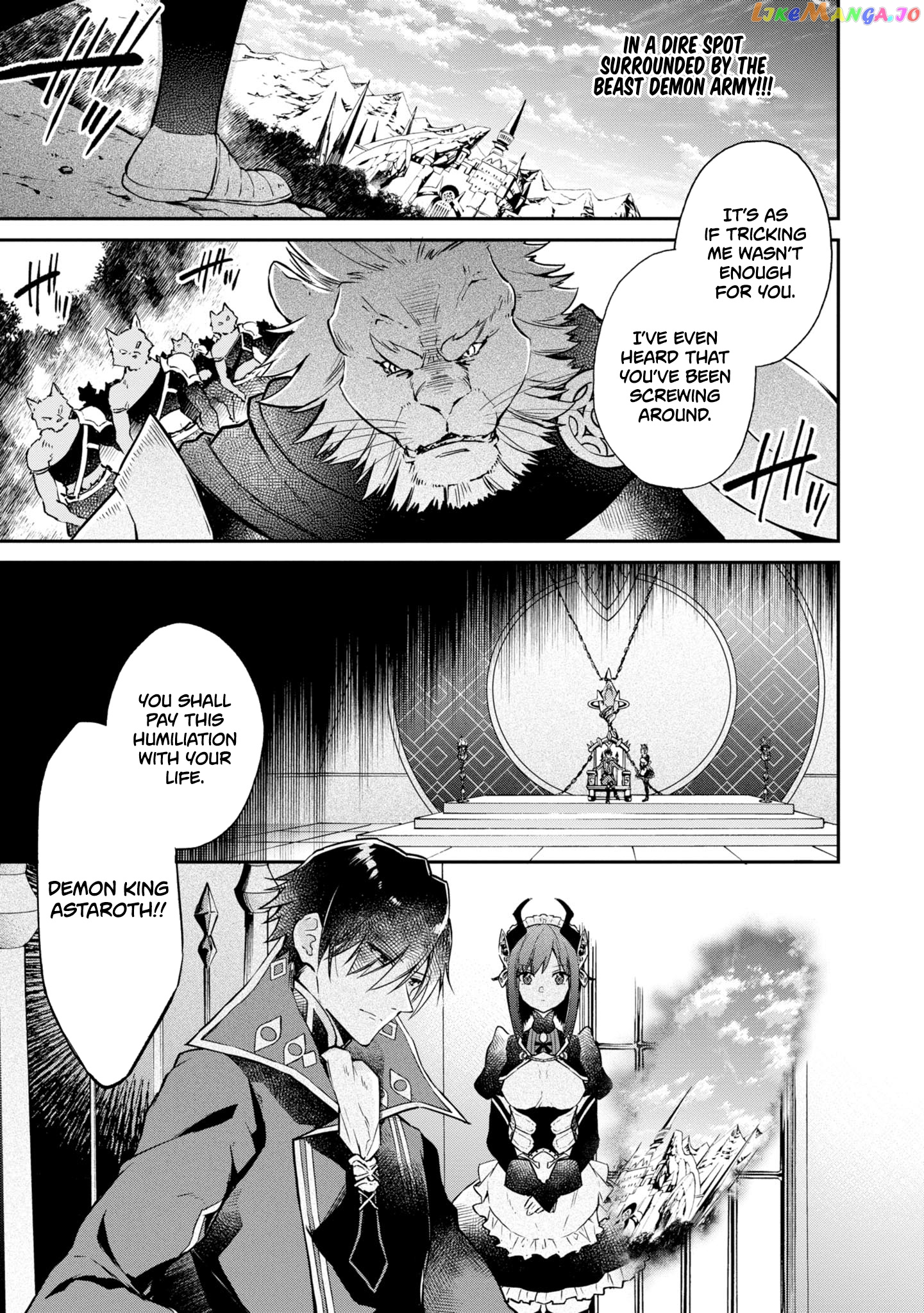 Realist Maou Niyoru Seiiki Naki Isekai Kaikaku chapter 5 - page 2