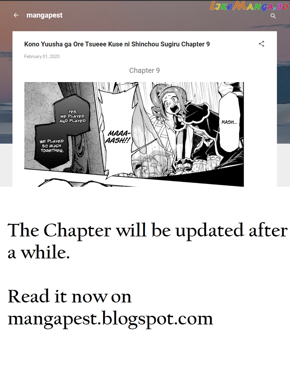 The Hero is Overpowered but Overly Cautious chapter 9 - page 1