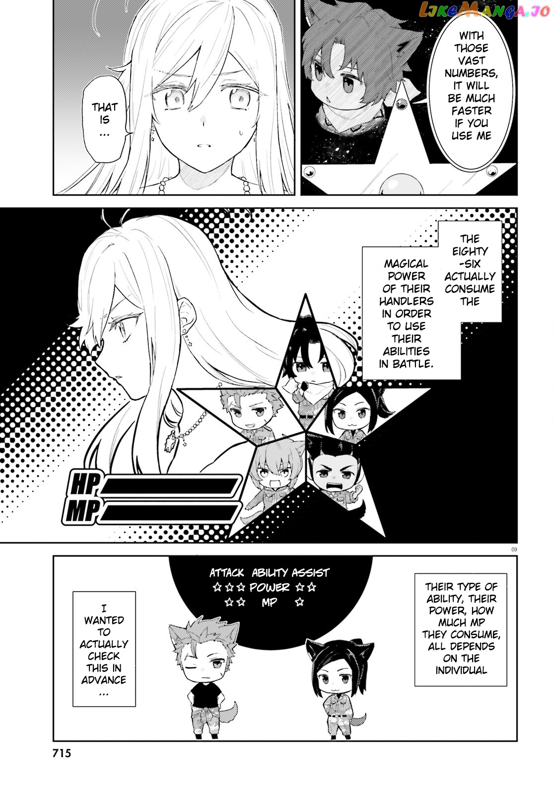 86 – Eighty-Six – Mahou Shoujo Regina ☆ Lena ~Tatakae! Ginga Koukou Senkan San Magnolia~ chapter 2 - page 9