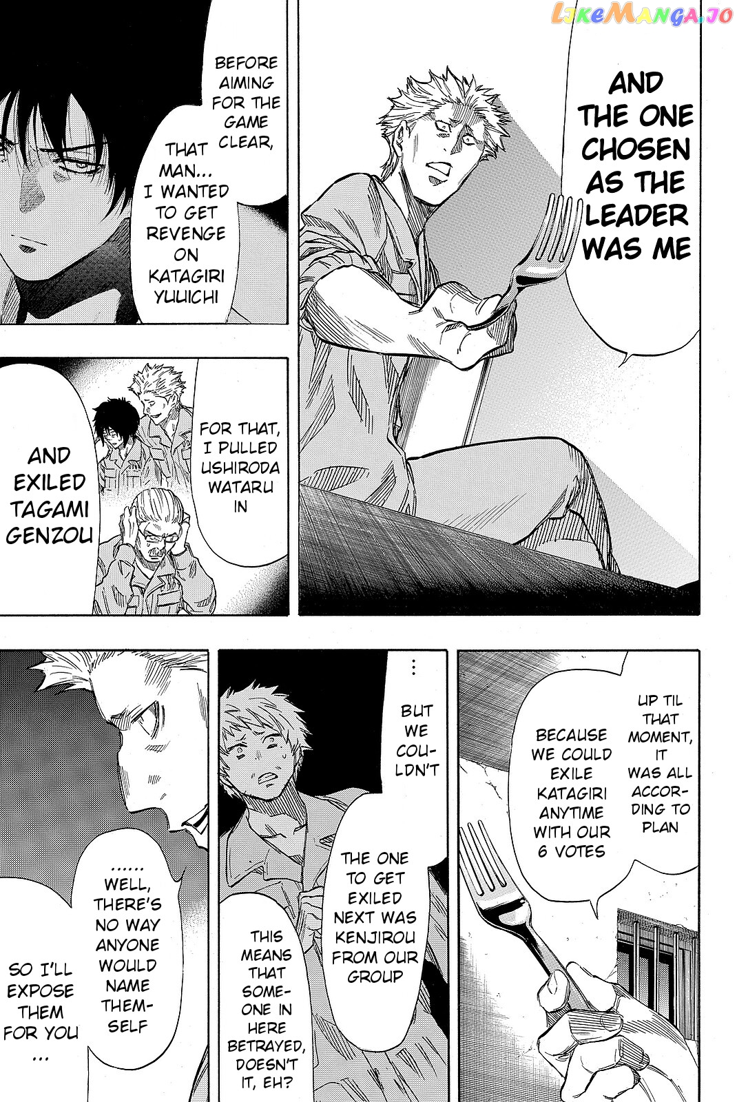 Tomodachi Game chapter 39 - page 19