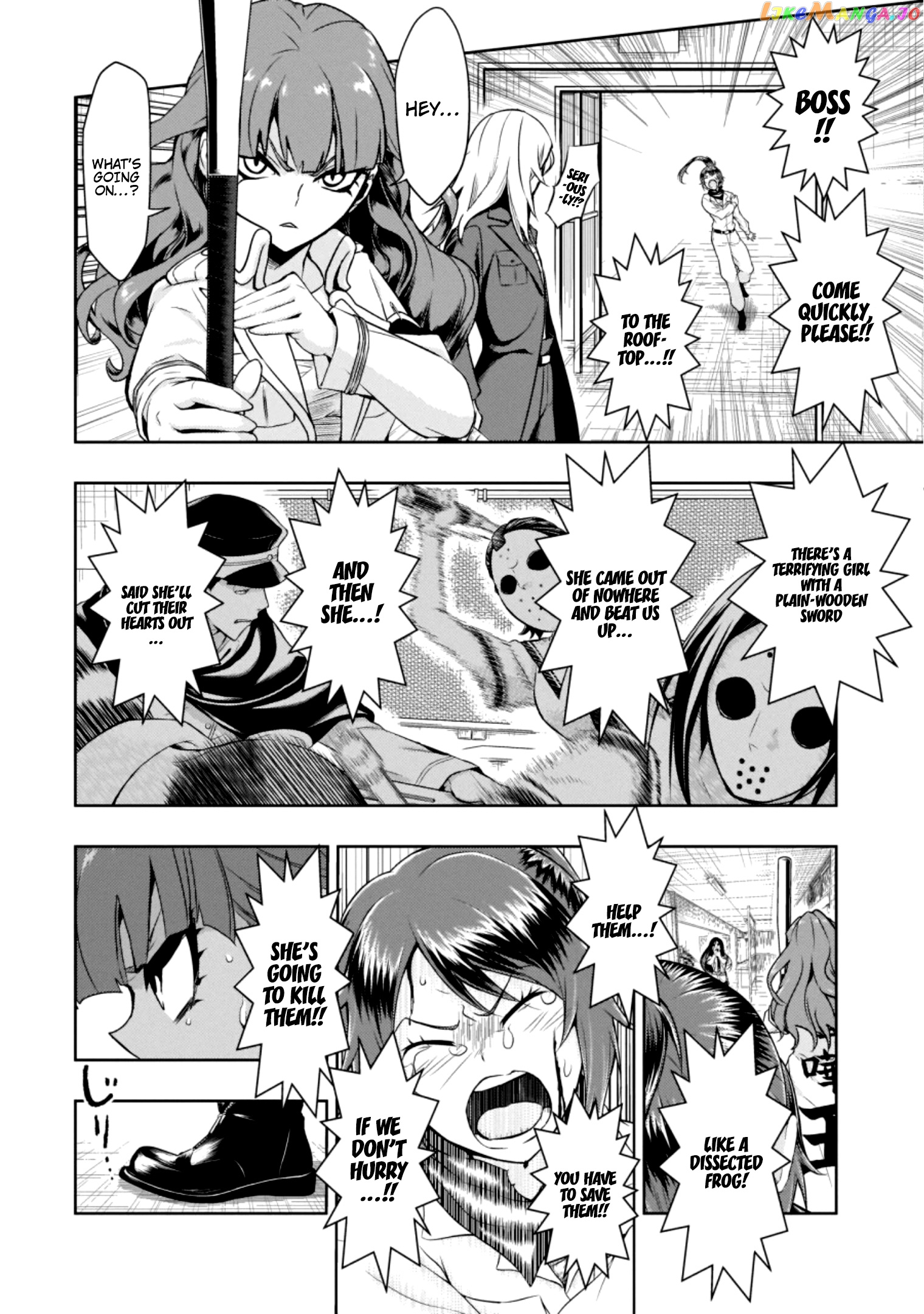 Busou Shoujo Machiavellianism chapter 55 - page 18